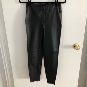 ✨last chance✨ Zara Leather Pants in Black